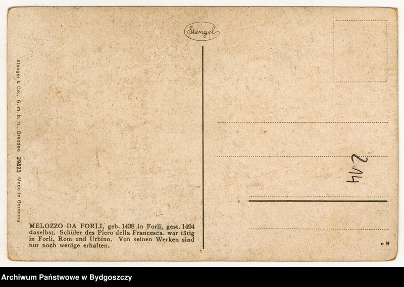 image.from.unit.number "Melozzo da Forli. Engel mit Mandola. Roma [reprodukcja]"