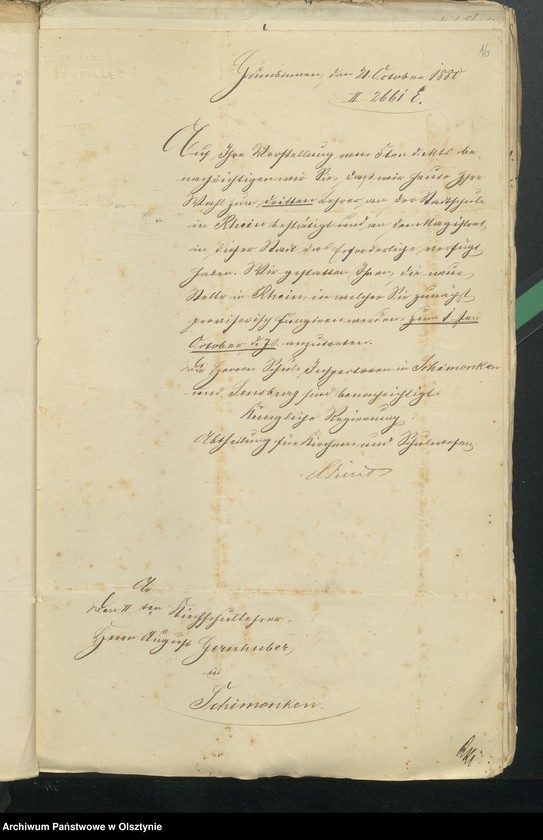 image.from.unit.number "Das Städtlische Schulwesen. Der Lehrer Anstellungssachen und Personalia"
