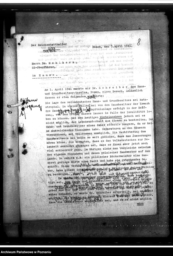 Obraz 12 z jednostki "Mietregelung für Wohn- und Geschüftsräume in den Ostgebieten"