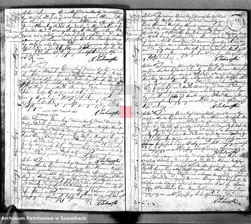 image.from.unit.number "Akta Zeszłych Gminy Przeroślskiey z Roku 1819 od 1- go Stycznia"