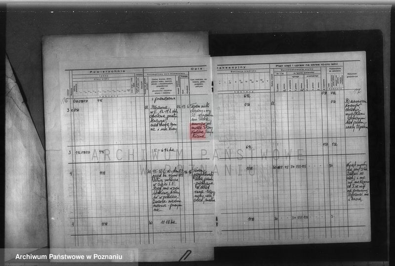 Obraz 17 z jednostki "Program urządzenia gospodarstwa leśnego dla lasu majętności Glinno powiat poznański 1938-1948"