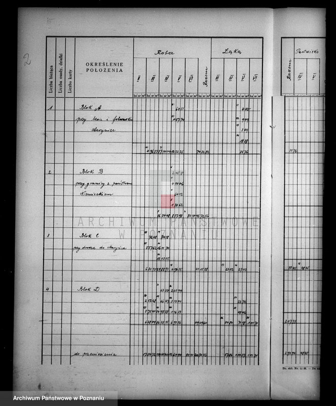 Obraz 6 z jednostki "Rejestr klasyfikacyjno-pomiarowy majątku Stare powiatu wyrzyskiego"