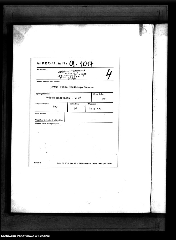 Obraz 2 z jednostki "[Księga małżeństw - wieś]"