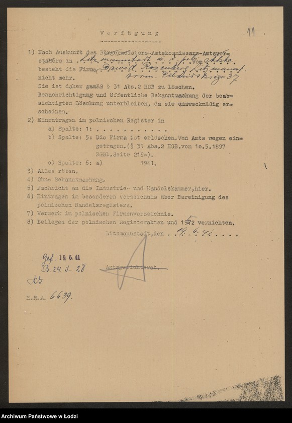 Obraz 13 z jednostki "Dawid Rozenberg- sprzedaż szkła i fajansu"