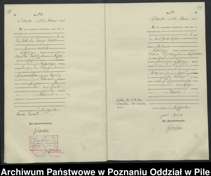 Obraz 18 z jednostki "Księga urodzeń"