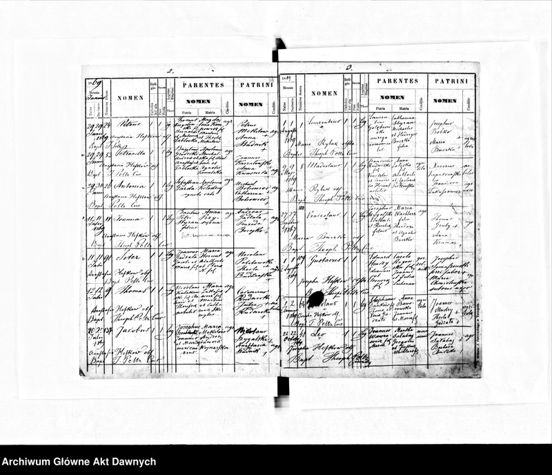 image.from.unit.number "Parafia: Baworów. Dekanat: Tarnopol. Księga metrykalna urodzeń dla wsi Grabowiec."