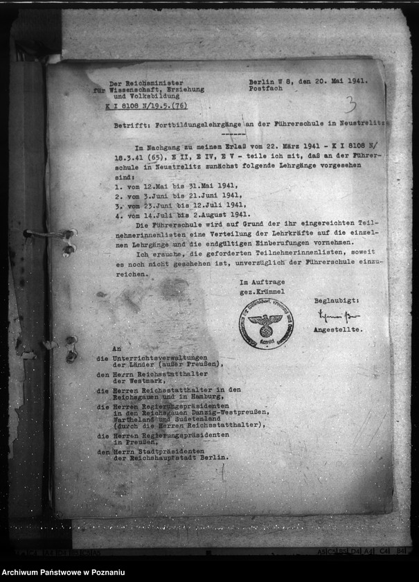 Obraz 7 z jednostki "Fortbildung der Lehrkräfte für Leibeserziehung"