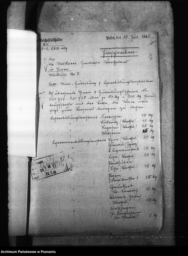 Obraz 11 z jednostki "Nahrungsmittelversorgung der Heimschulen"