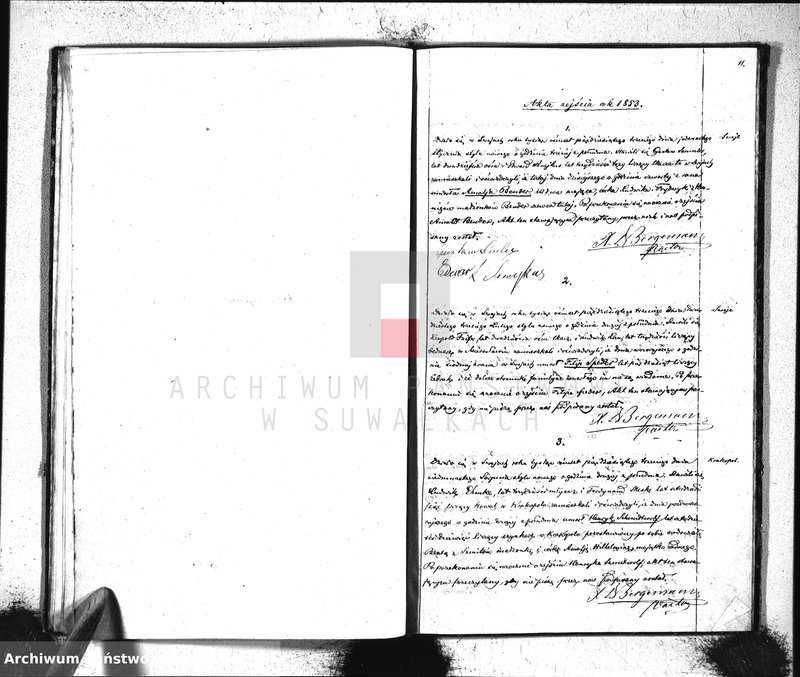 image.from.unit.number "Duplikat aktów stanu cywilnego urodzenia, małżeństw i zejścia w filiale Ewangelicko-Augsb. w Serejach za rok 1853"