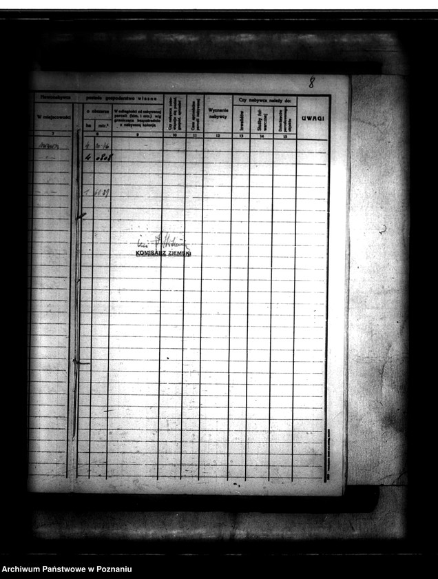 Obraz 12 z jednostki "Parcelacja majątku Biernacice powiatu tureckiego"