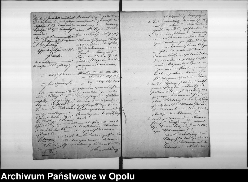 Obraz 19 z jednostki "Acta des Magistrats zu Oppeln betreffend: die Festsetzung der Grabstellengelder de Anno 1844"