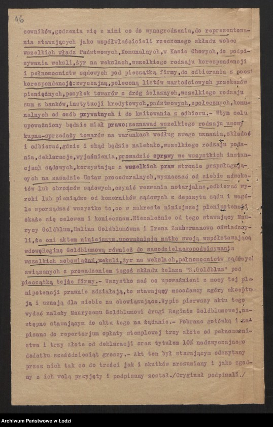 Obraz 18 z jednostki "S. Goldblum - skład żelaza"