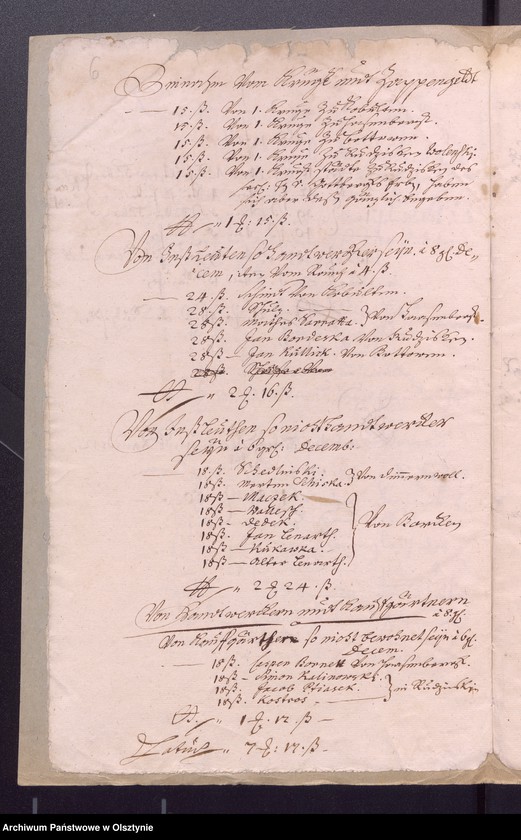 image.from.unit.number "Kobultensche Kirchen Rechnungaller Einnahme und Ausgabe Geld"