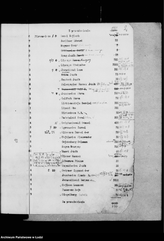 Obraz 6 z jednostki "Rejestr poborczy"