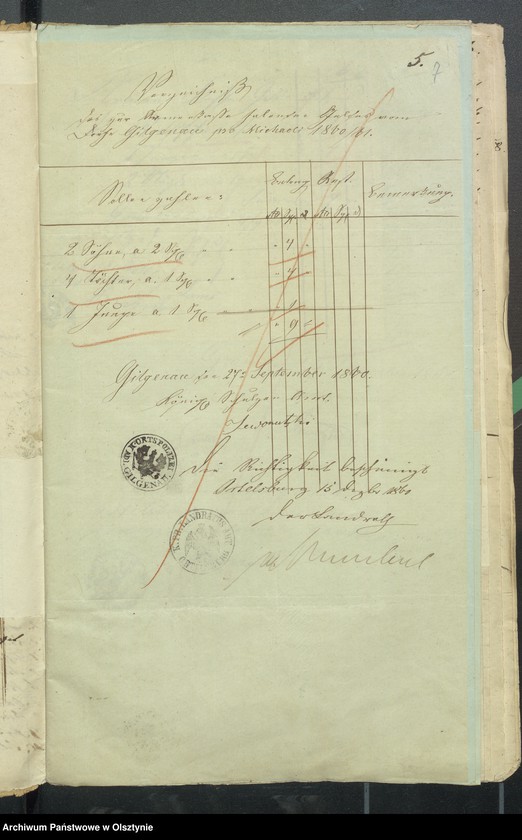 image.from.unit.number "Beläge der Einnahme und Ausgabe zur Kirchspiels Armen Cassen Rechnung"