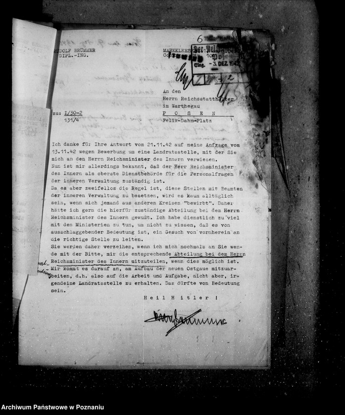 Obraz 10 z jednostki "Bewerbungen um Anstellung"