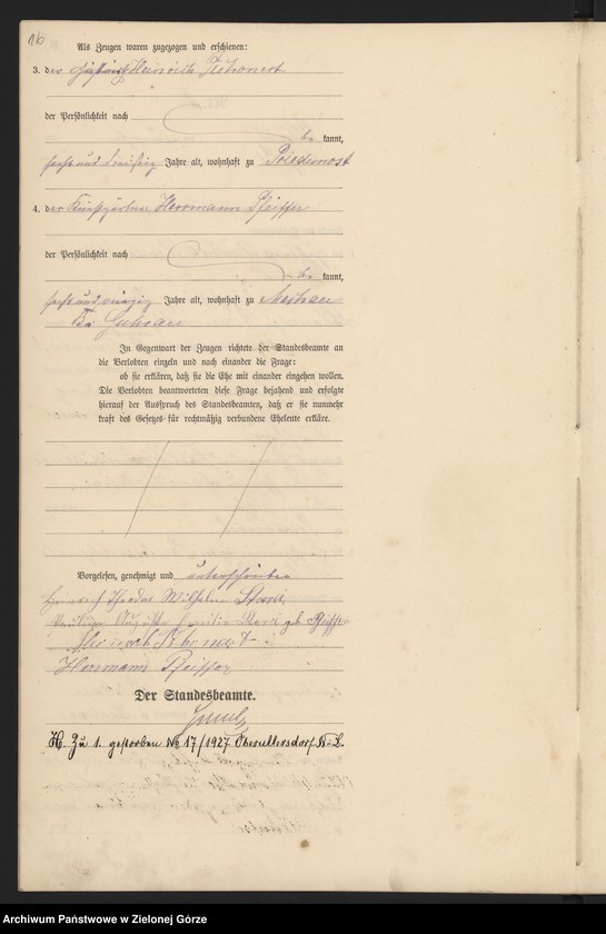 Obraz 18 z jednostki "Heiraths-Haupt-Register"