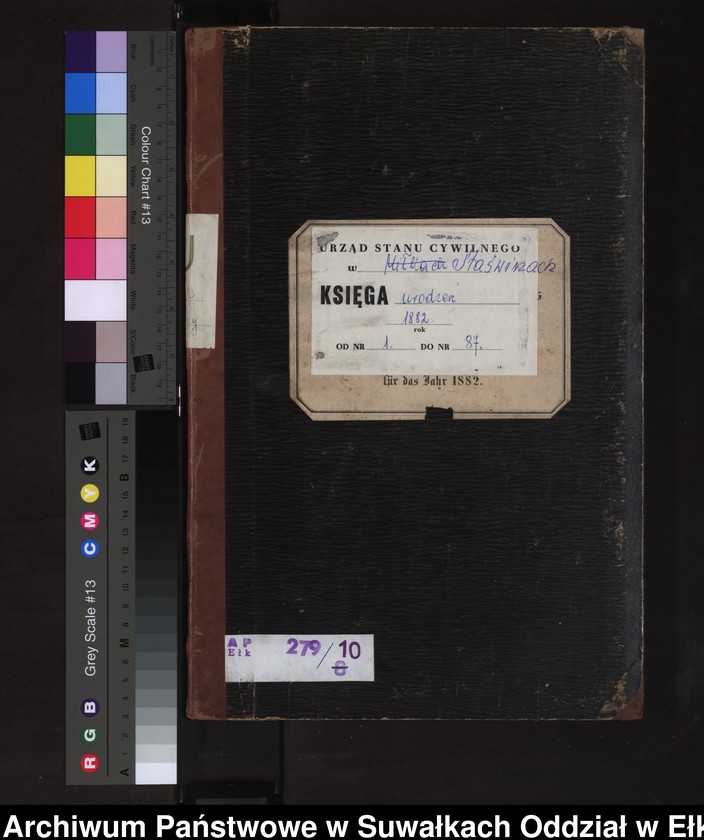 image.from.unit.number "Geburts-Neben-Register des Preussischen Standes-Amtes Stasswinnen Kreis Loetzen"