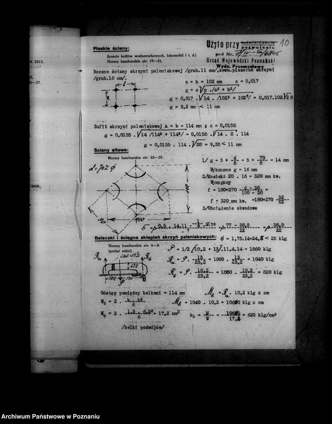 Obraz 15 z jednostki "Z. Niegolewski Chlewiska powiat szamotulski gospodarstwo rolne Z. Niegolewskiego nr woj. kotła 6845-"