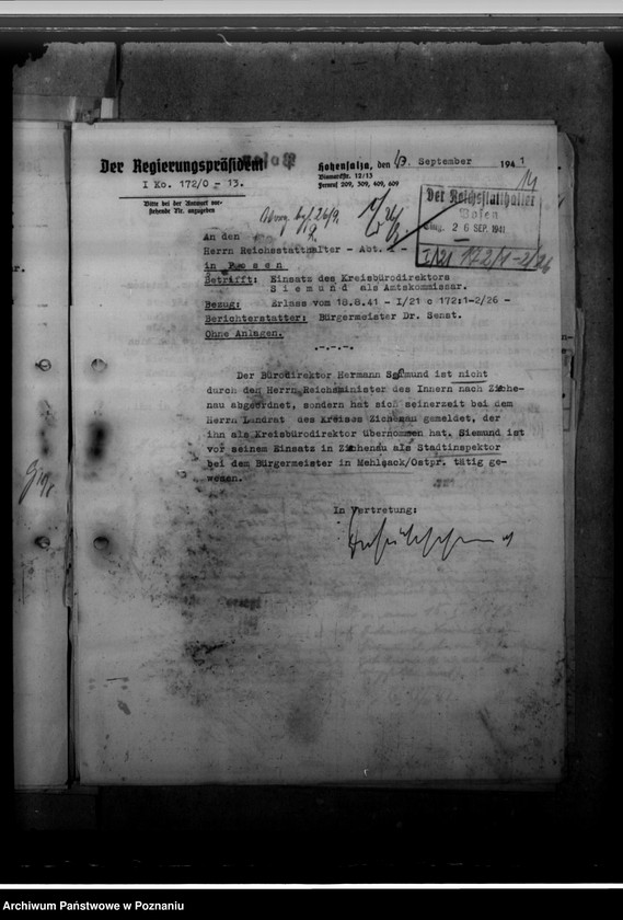 Obraz 19 z jednostki "Schmiedeskamp und Siegmund - komisarze obwodowi"