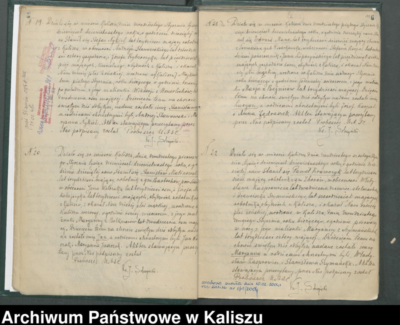 image.from.unit.number "Księga urodzeń, małżeństw i zgonów (duplikat) - tom I"