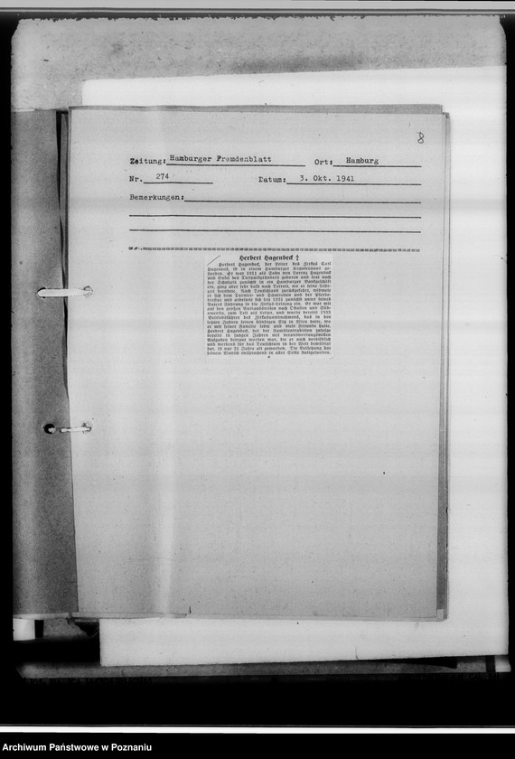 Obraz 12 z jednostki "[Wycinki z prasy przedstawiające biografie wybitnych osobistości ze świata politycznego i wojskowego z krajów europejskich i pozaeuropejskich]"