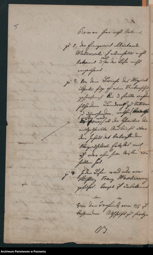 Obraz 13 z jednostki "A. betr. den polnischen Emigranten Adolf von Zalewski"