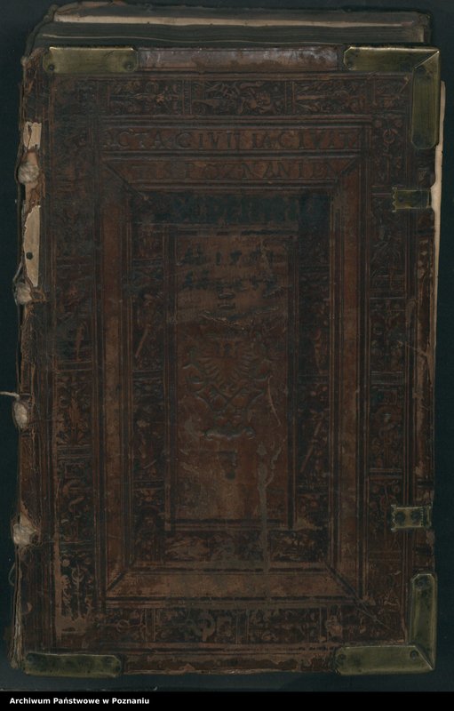 Obraz 3 z jednostki "Liber actorum civilium Posnaniensium incipitur ab feria tertia ante festum s.Mathei evangeliste anni domini 1554 usque ad annum 1556 ... sub B.W. notario."