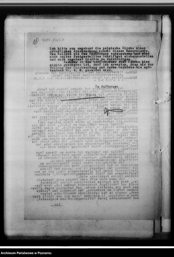 Obraz 14 z jednostki "[Korespondencja w sprawach organizacyjnych], Kreissippenamt Konin"