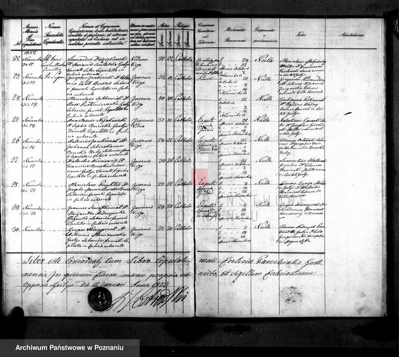 image.from.unit.number "Liber baptisatorum, copulatorum, mortuorum"