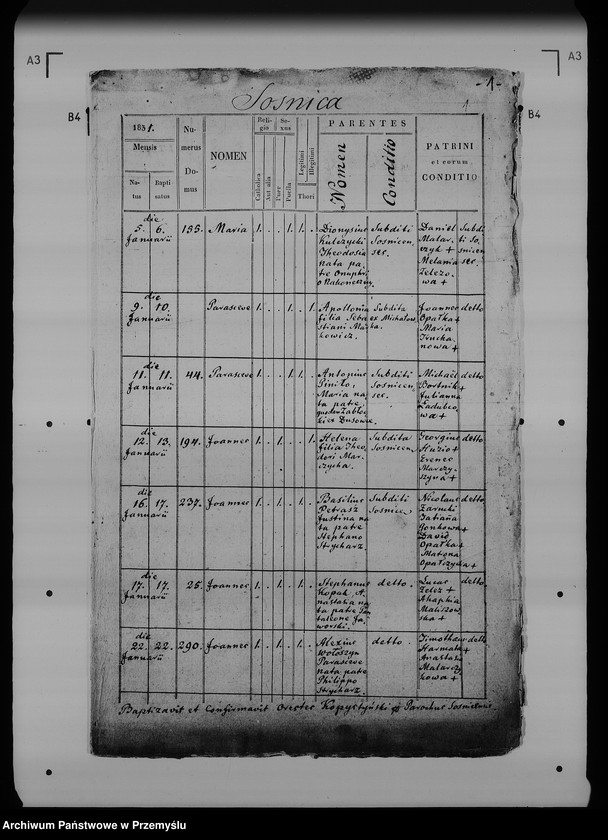image.from.unit.number "[Kopie ksiąg metrykalnych parafii Sośnica (dekanat Radymno)]"