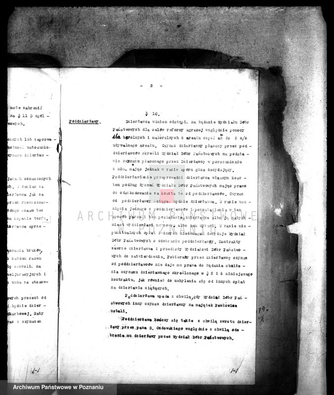 Obraz 9 z jednostki "Kontrakt dzierżawny majątku Pawłowice"