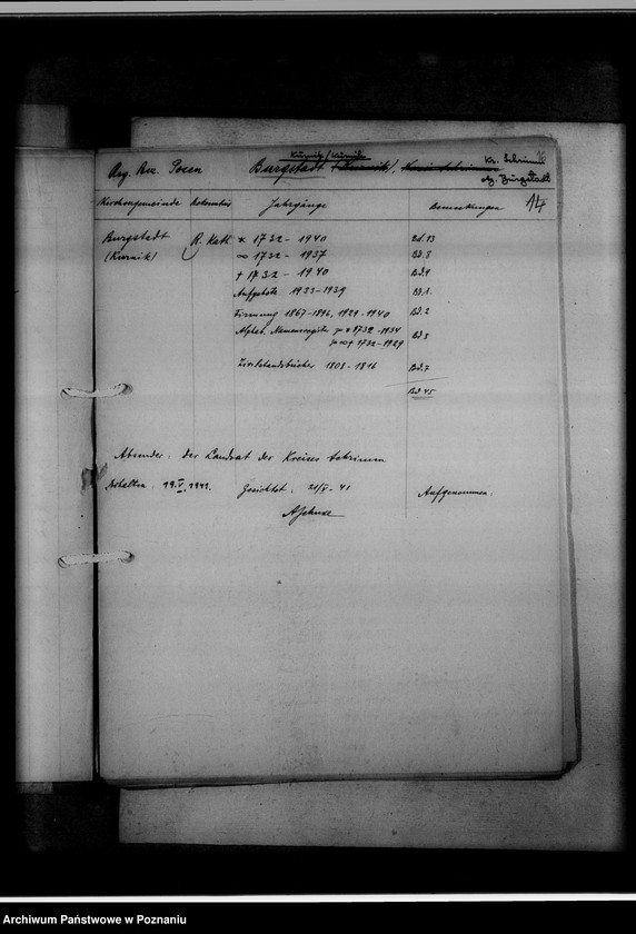 image.from.unit.number "Einziehungsprotokolle [ksiąg kościelnych] Kreis Schrimm [powiat śremski]"