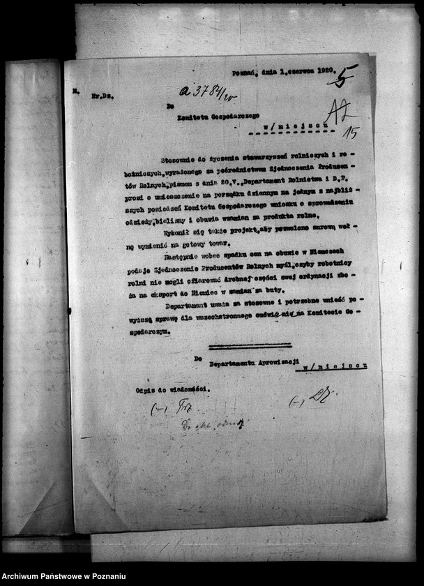 Obraz 19 z jednostki "Sprawy szczegółowo-administracyjne Odzież - obuwie"