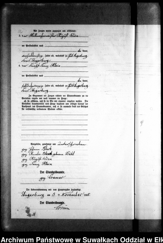 image.from.unit.number "Heiraths-Neben-Register des Preussischen Standes-Amtes Kehlen Kreis Angerburg"