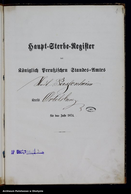 image.from.unit.number "Haupt-Sterbe-Register Nr 1 - 18"