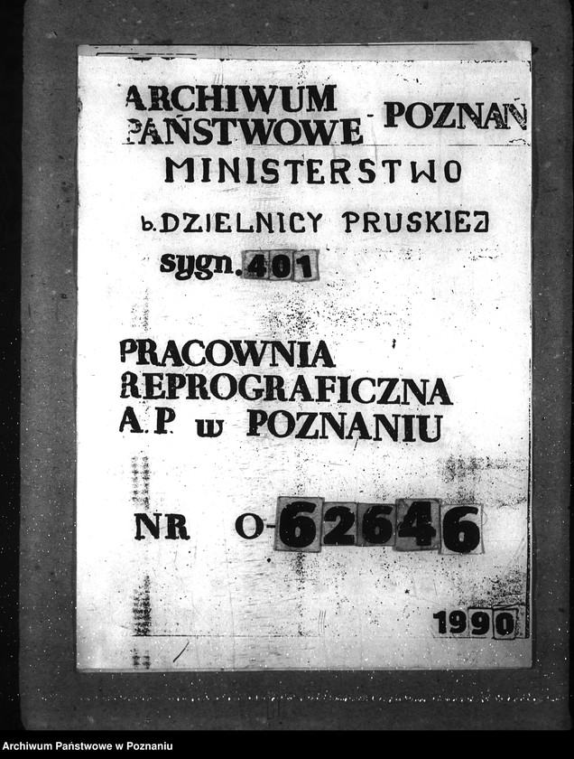 Obraz 1 z jednostki "Sprawy osobowe Państw. Naukowy Instytut Rolniczy w Bydgoszczy [personalne ogólne]"