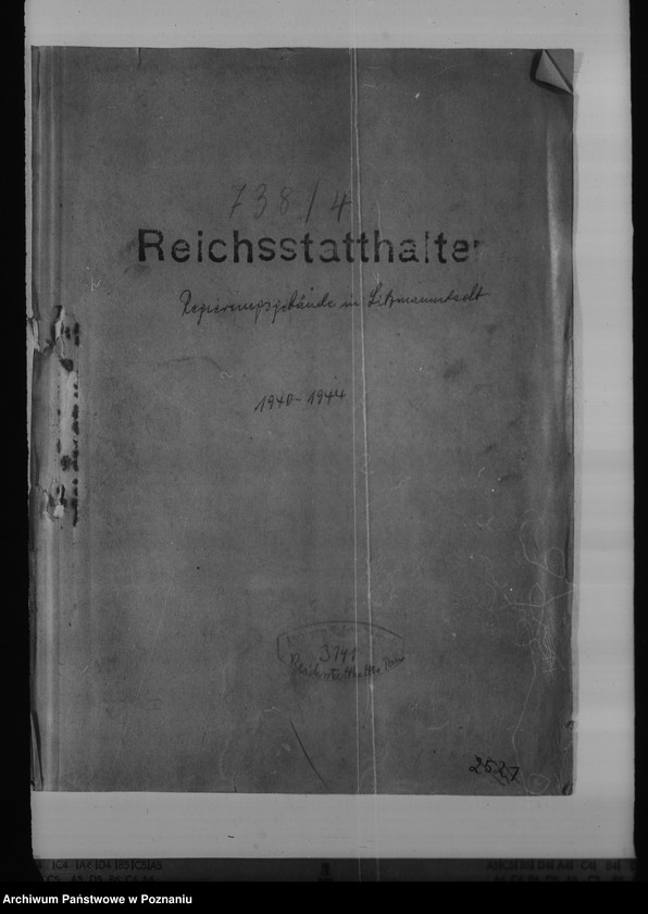 Obraz 4 z jednostki "Regierungsgebäude in Litzmannstadt - Łódź"