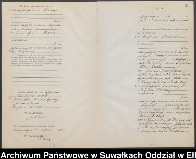 image.from.unit.number "Heiraths-Neben-Register des Preussischen Standes-Amtes Angerburg Kreis Angerburg"