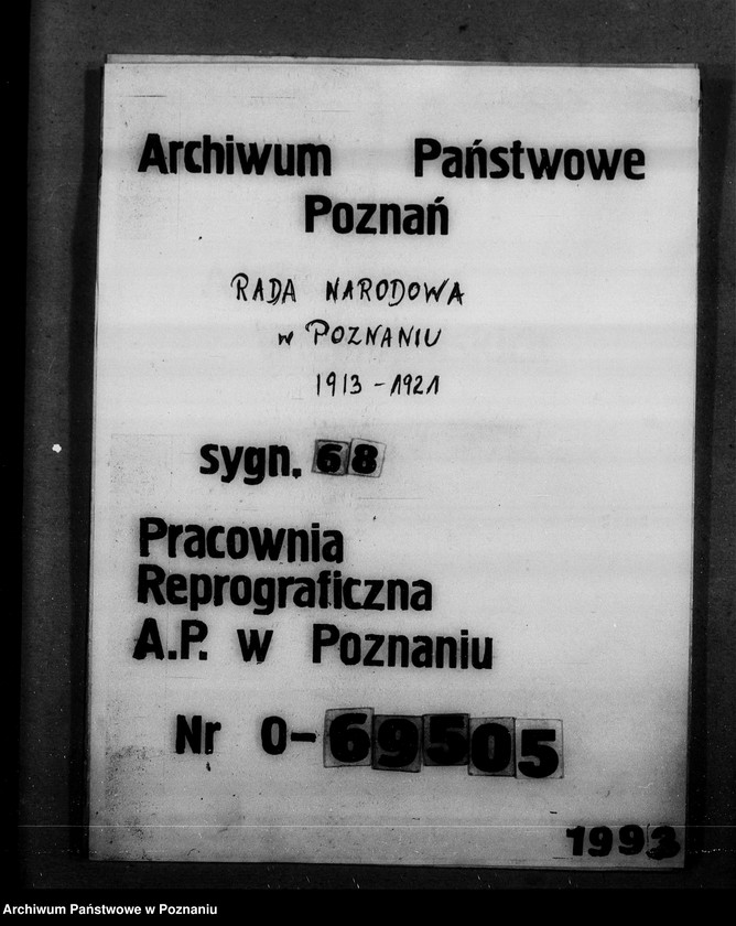 Obraz 1 z jednostki "Adresy Kółek Rolniczych w Prusach Zachodnich i w Prowincji Poznańskiej oraz adresy organizacji studenckich zagranicą."