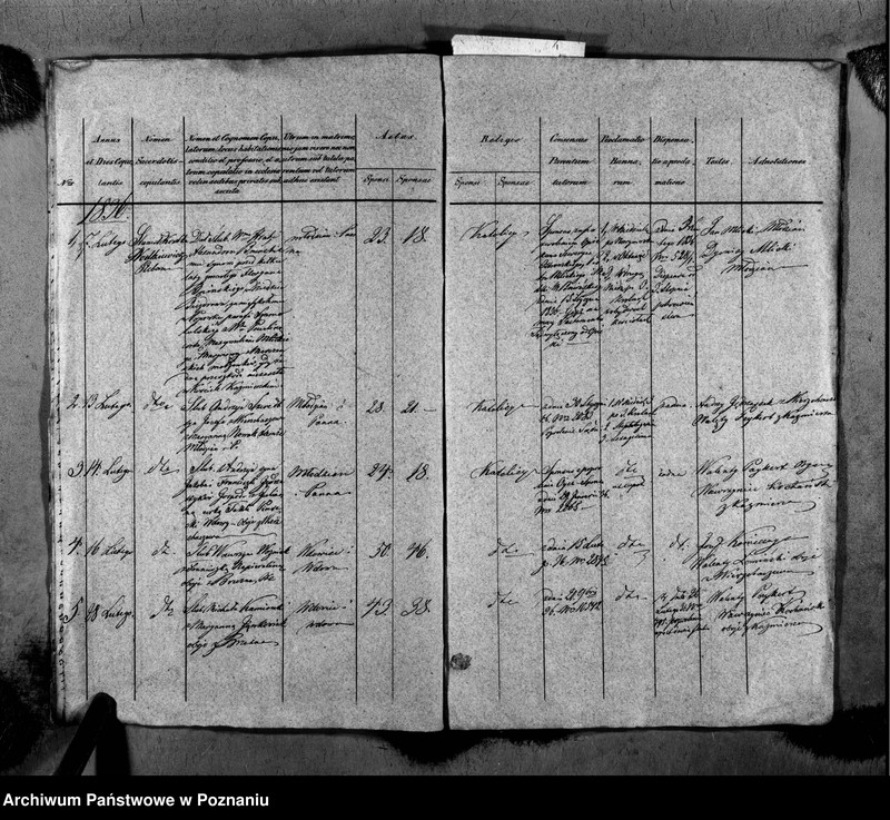 Obraz 10 z jednostki "Duplikat ochrzczonych, zaślubionych i zmarłych"