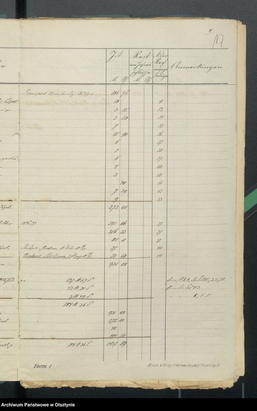 image.from.unit.number "Sourquittensche Kirchen Kassen Rechnung aller Einnahme und Ausgabe"