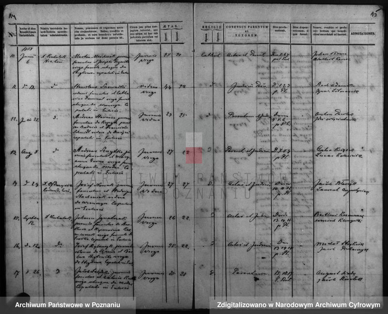Obraz 11 z jednostki "Duplicatus baptisatorum, copulatorum, mortuorum"