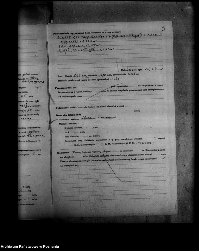 Obraz 9 z jednostki "Majętność Zaorle J. Górski powiat rawicki nr woj. kotła 5802"