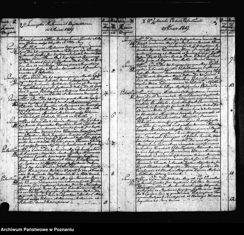 Obraz z jednostki "Liber baptisatorum, mortuorum, copulatorum"
