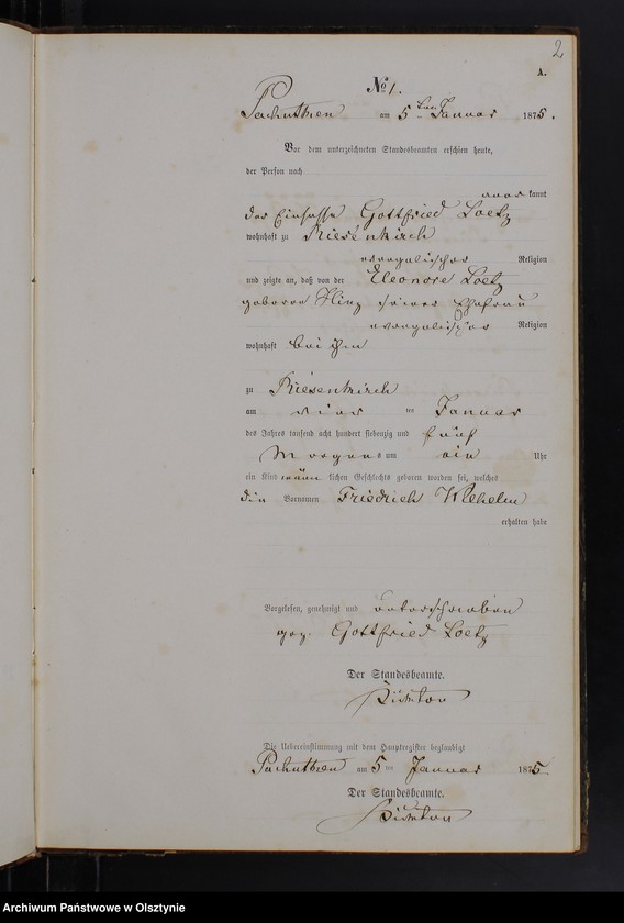 Obraz z jednostki "Geburts-Neben-Register Nr 1 - 47"