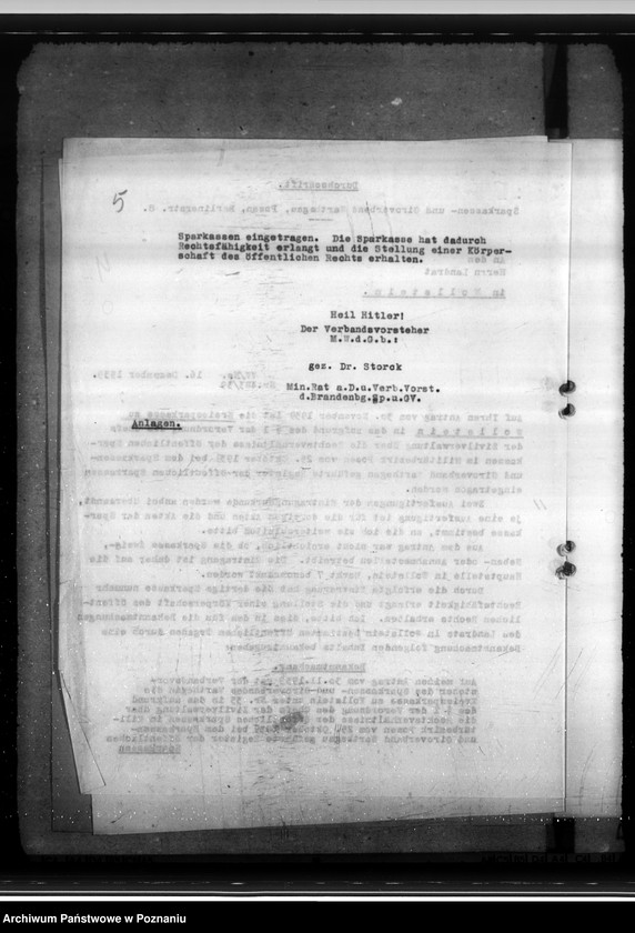 Obraz 9 z jednostki "Sparkassen und Giroverband Wartheland"