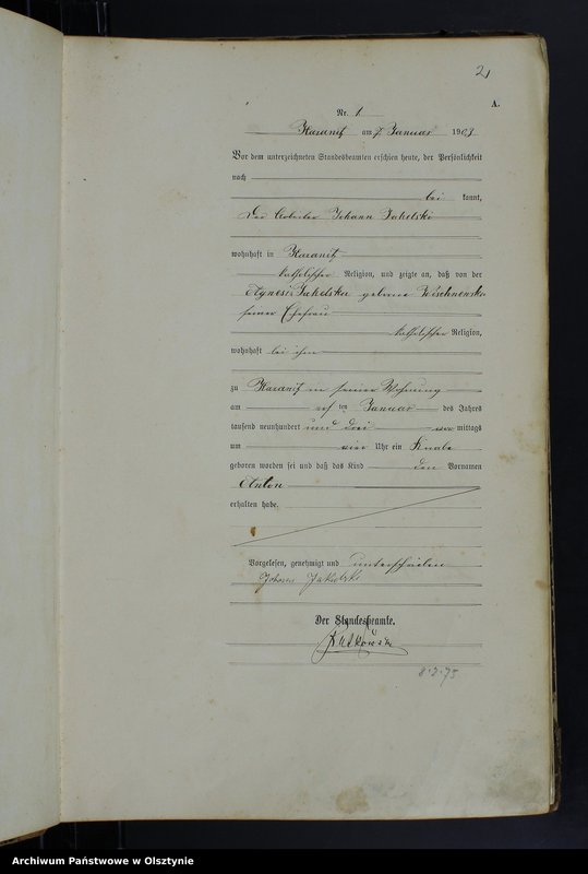 image.from.unit.number "Geburts-Haupt-Register Nr 1 - 80;1 - 98 i 1 - 87"