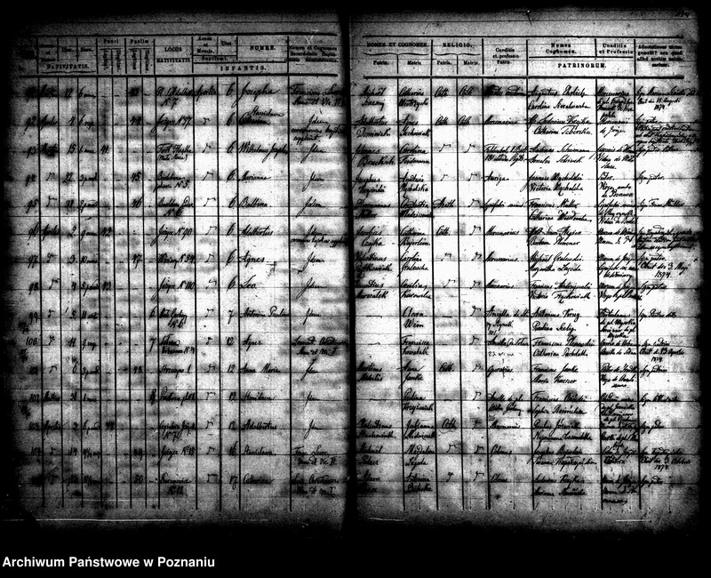 Obraz 11 z jednostki "Księga urodzin"