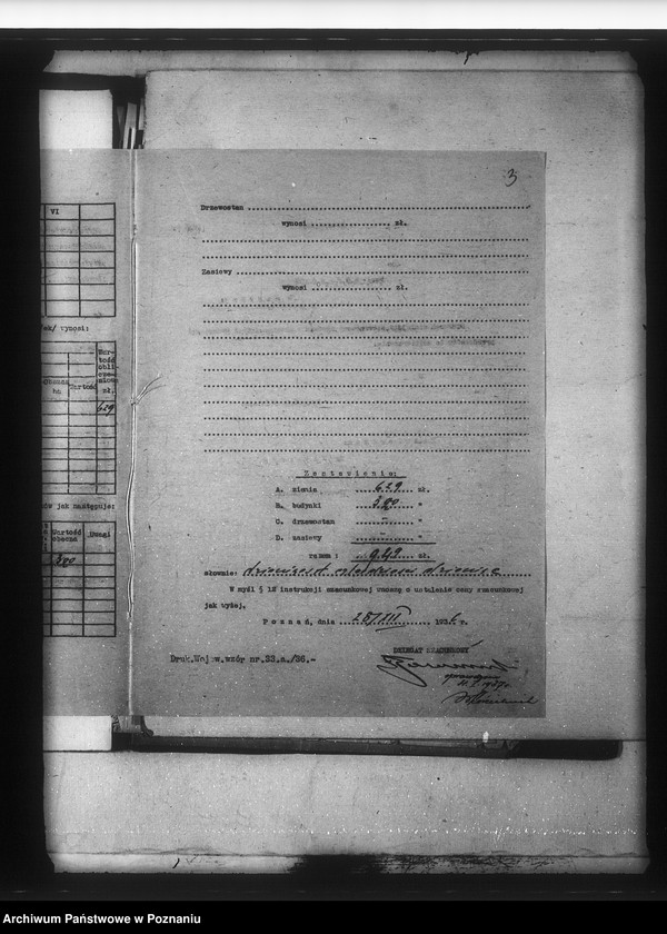 Obraz 7 z jednostki "Operat szacunkowy majątku Ślesin powiatu bydgoskiego"